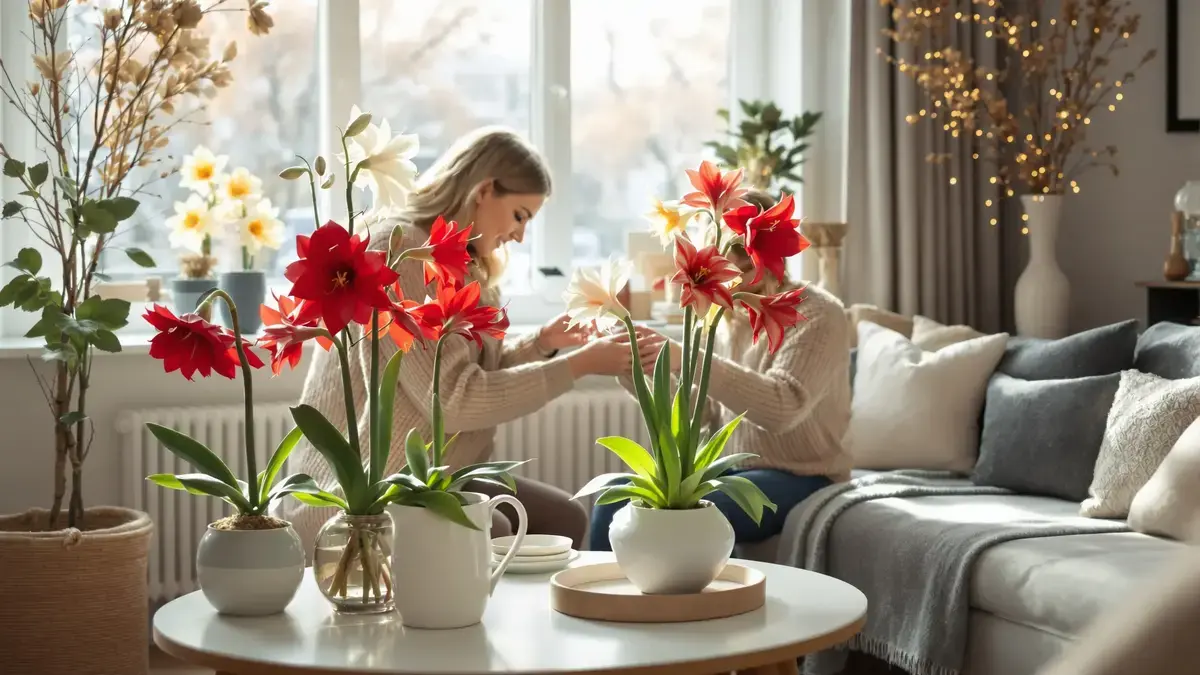 Amarylis do interiéru 24 často podceňovaných odrůd pro proměnu vašeho obýváku tuto zimu