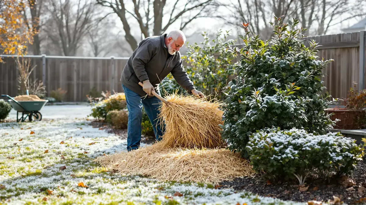Tato ekologická metoda oblíbená starými zahradníky účinně chrání rostliny před mrazem