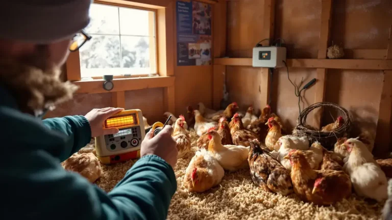 Tato jednoduchá a úsporná topení mění život slepic v zimě v kurníku